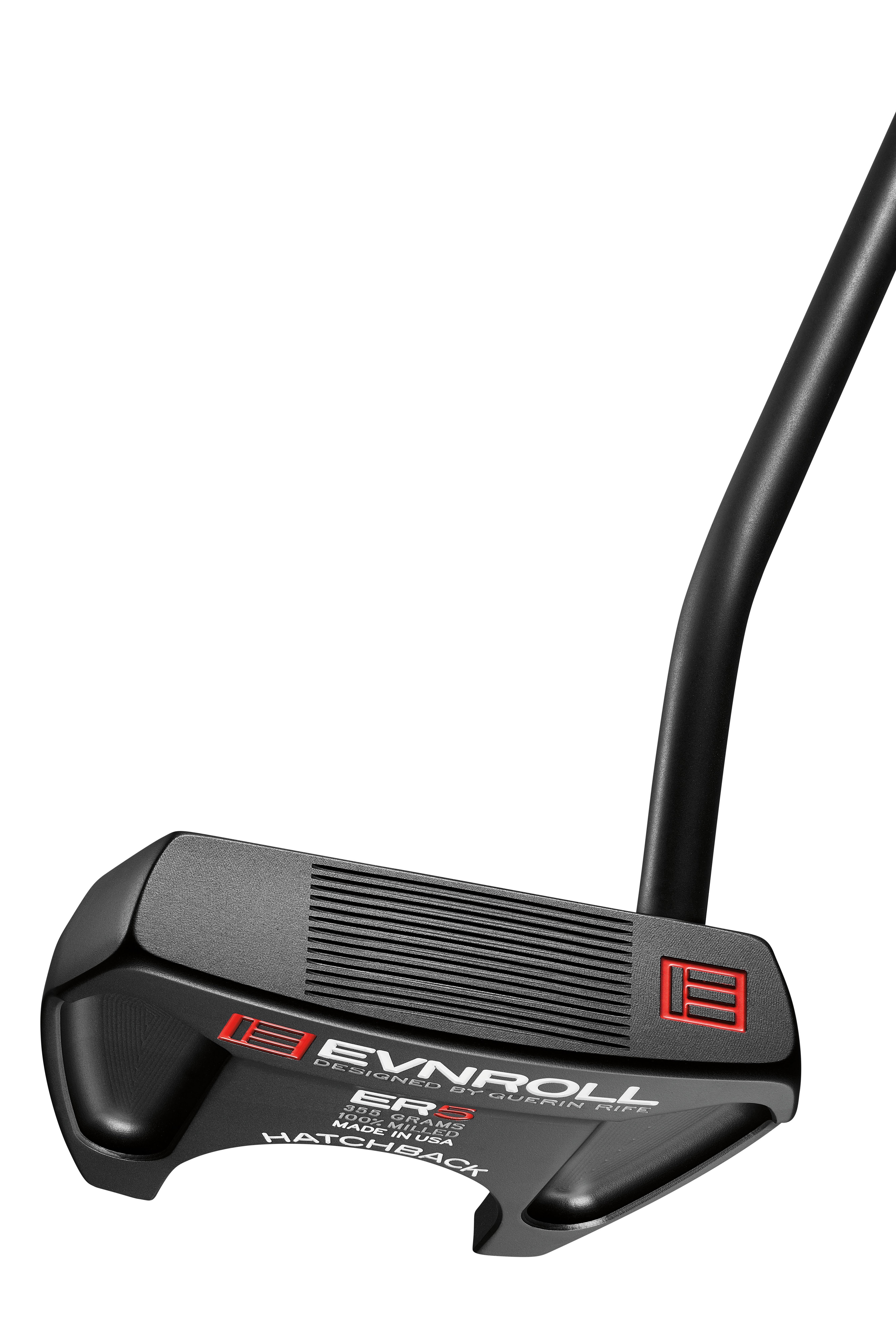 ER5 Black Hatchback Mallet Putter With Pistol Grip | EVNROLL